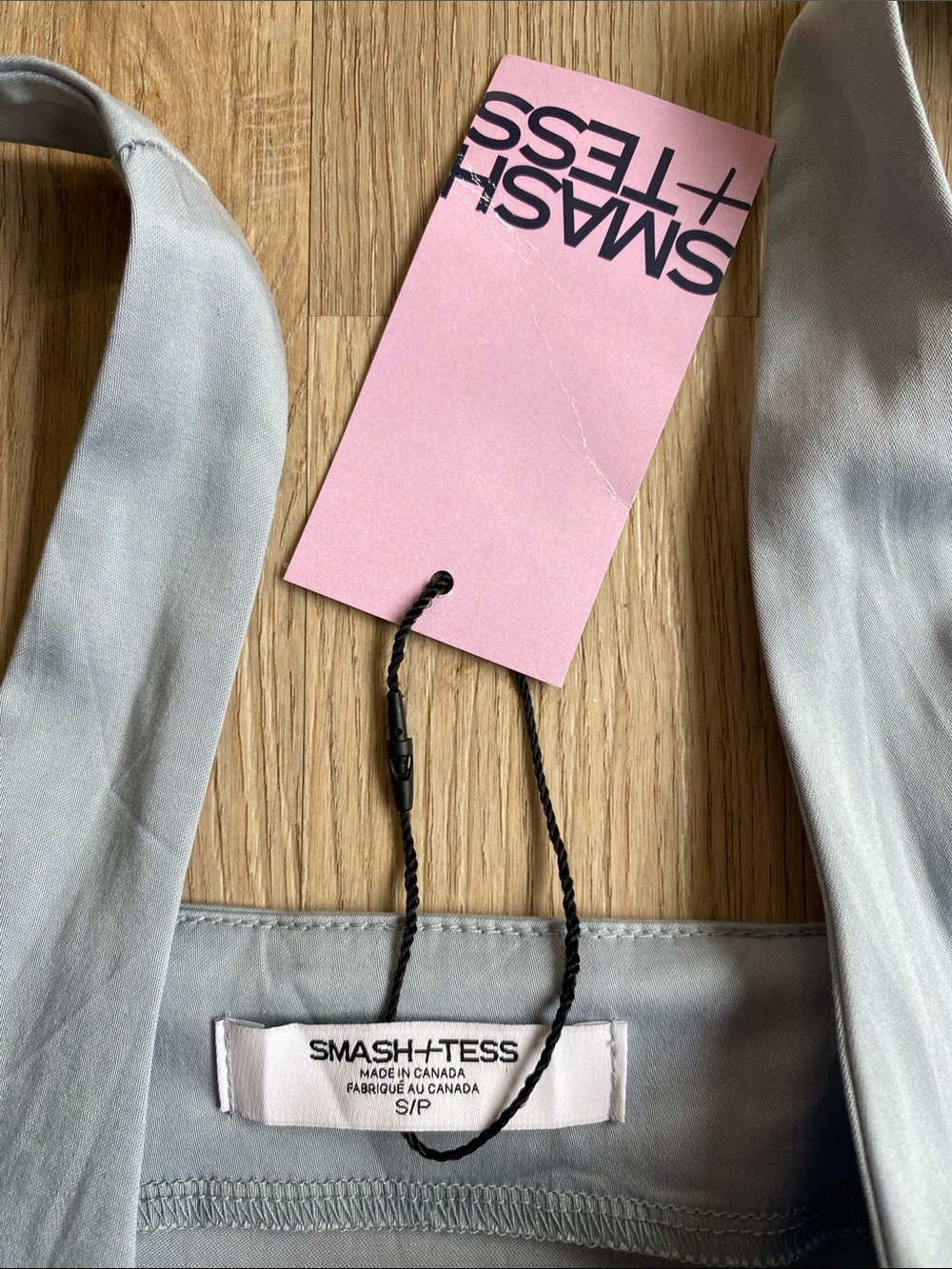 Smash + Tess Valentina Mini Dress NWT Sky Blue Tencel Blend Size Small - Picture 4 of 11